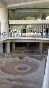 2014.9.30 New Acropolis Museum Entrance and Dig,  Athens, Greece